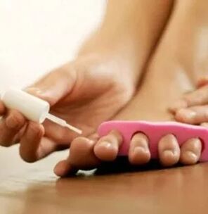 Anwendung von therapeutischer Farbe